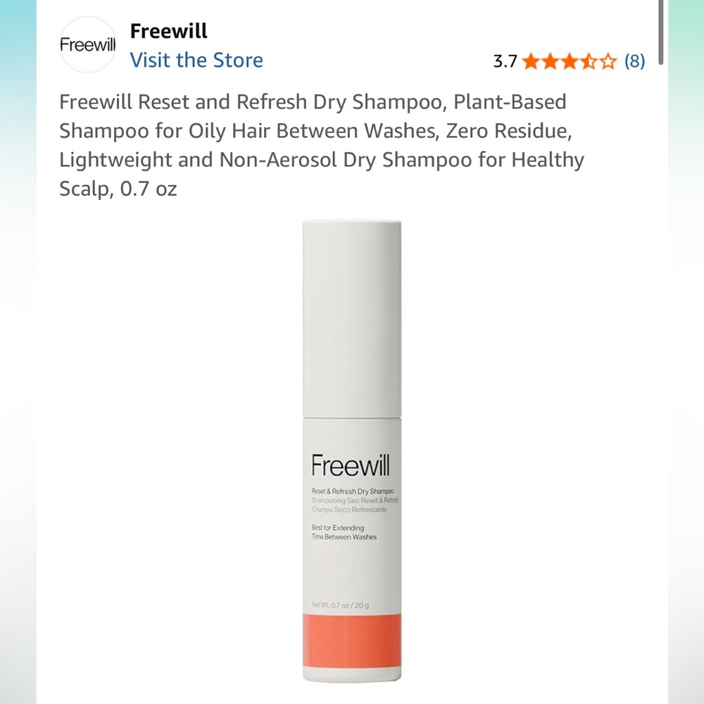 dry shampoo - Picture 4 of 5